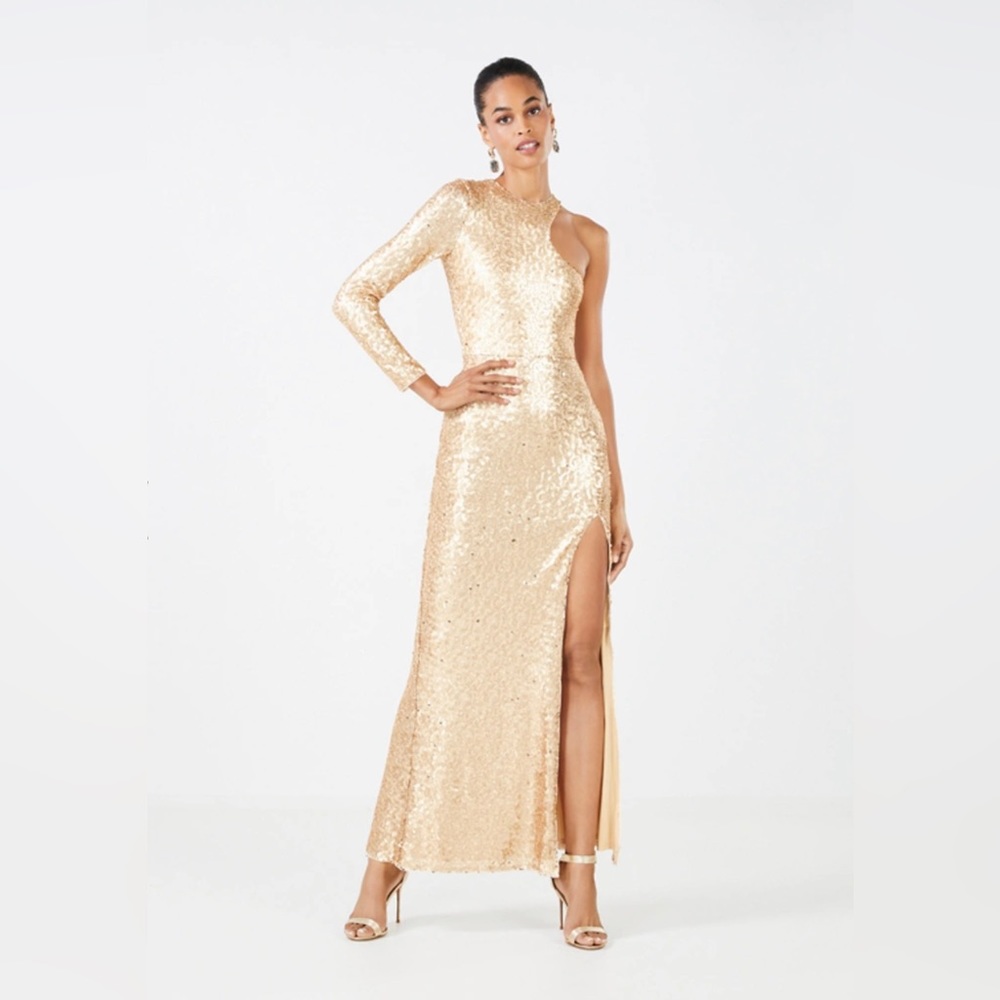 BCBG MaxAzria Alma Sequin Gown